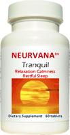 Synchronize your Circadian Body Rhythms for Mental Health, Wellness and Longevity. NEURVANA Tranquil is a synergistic blend of 5-HTP, Melatonin, Phenibut and L-Theanine to provide relaxation, calmness, sress control, and restful sleep for the relief of occassional sleeplessness..